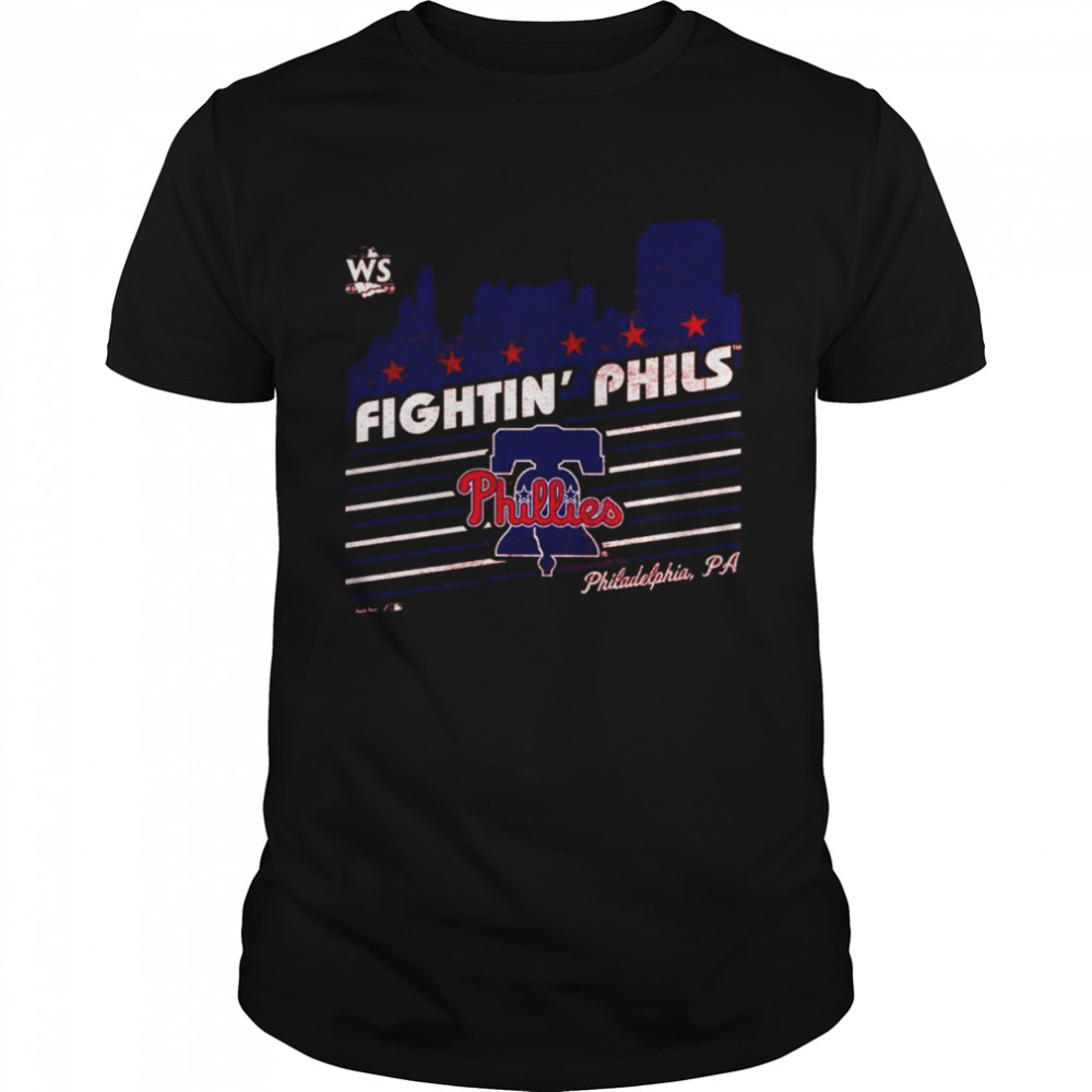 Philadelphia Phillies Majestic Threads 2022 World Series Local Lines shirt