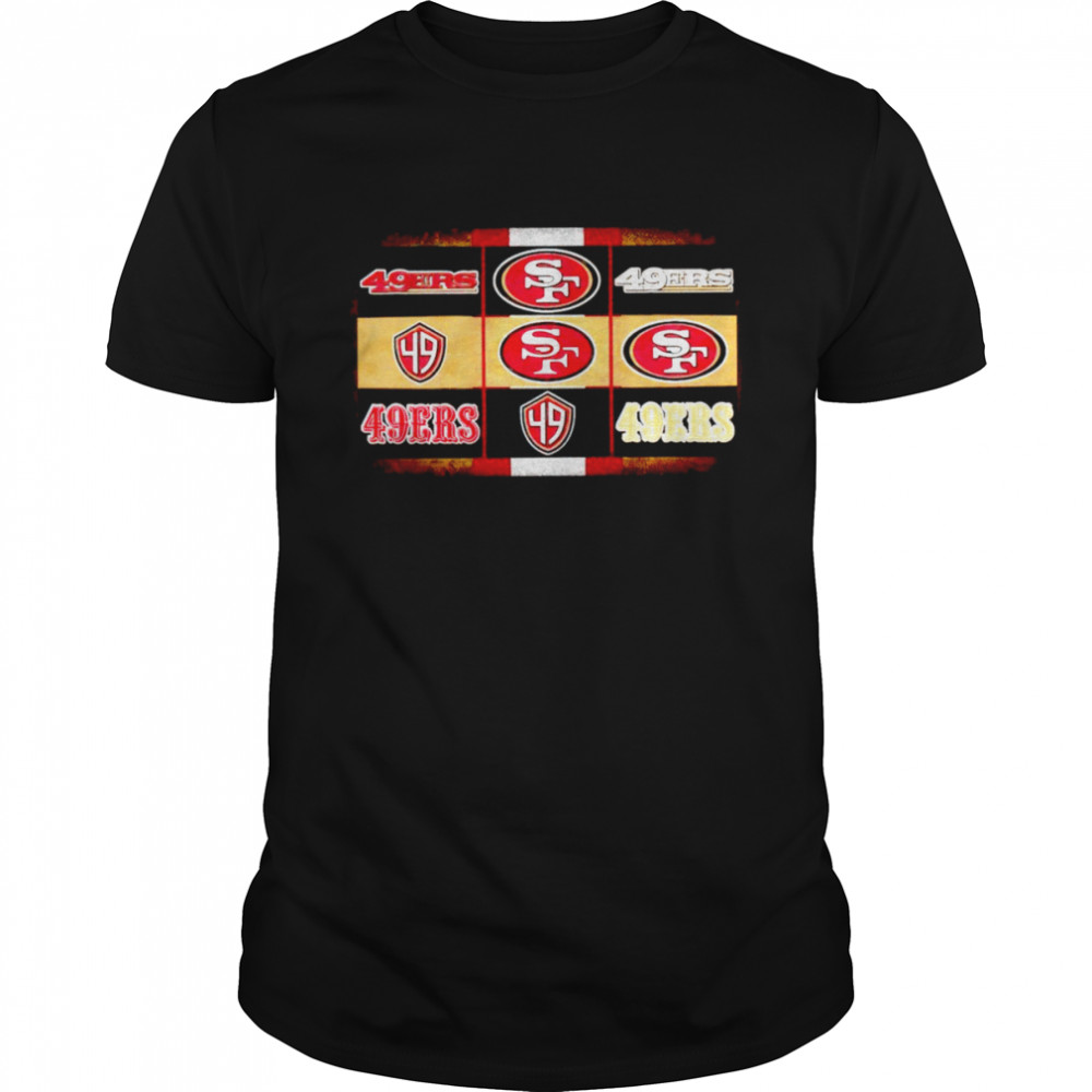 San Francisco 49ers all logo shirt