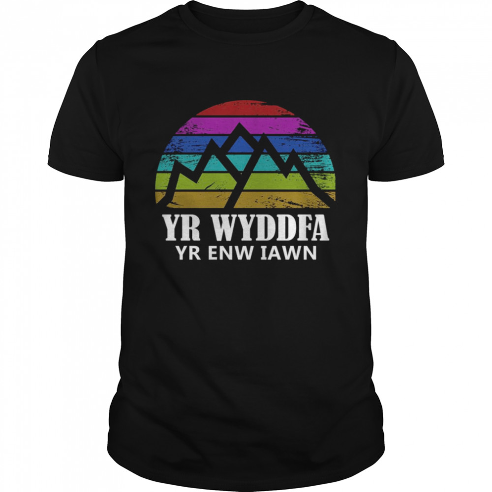 Yr Wyddfa Yr Enw Iawn Vintage shirt