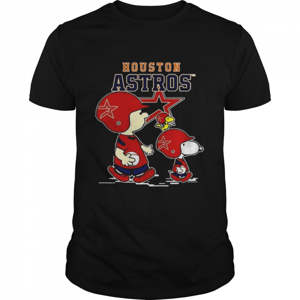 Charlie Brown and Snoopy Woodstock Houston Astros 2022 World Series shirt