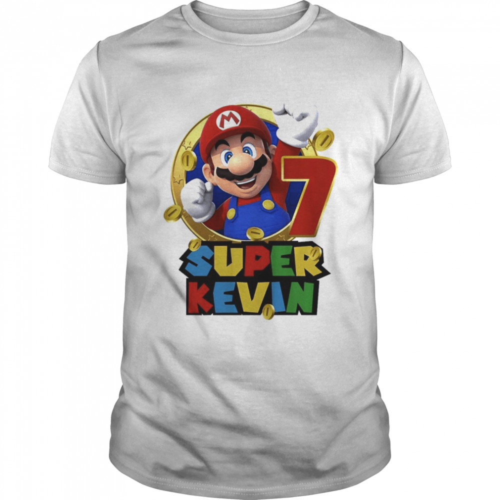 Super Mario Bros Super Mario Shirt