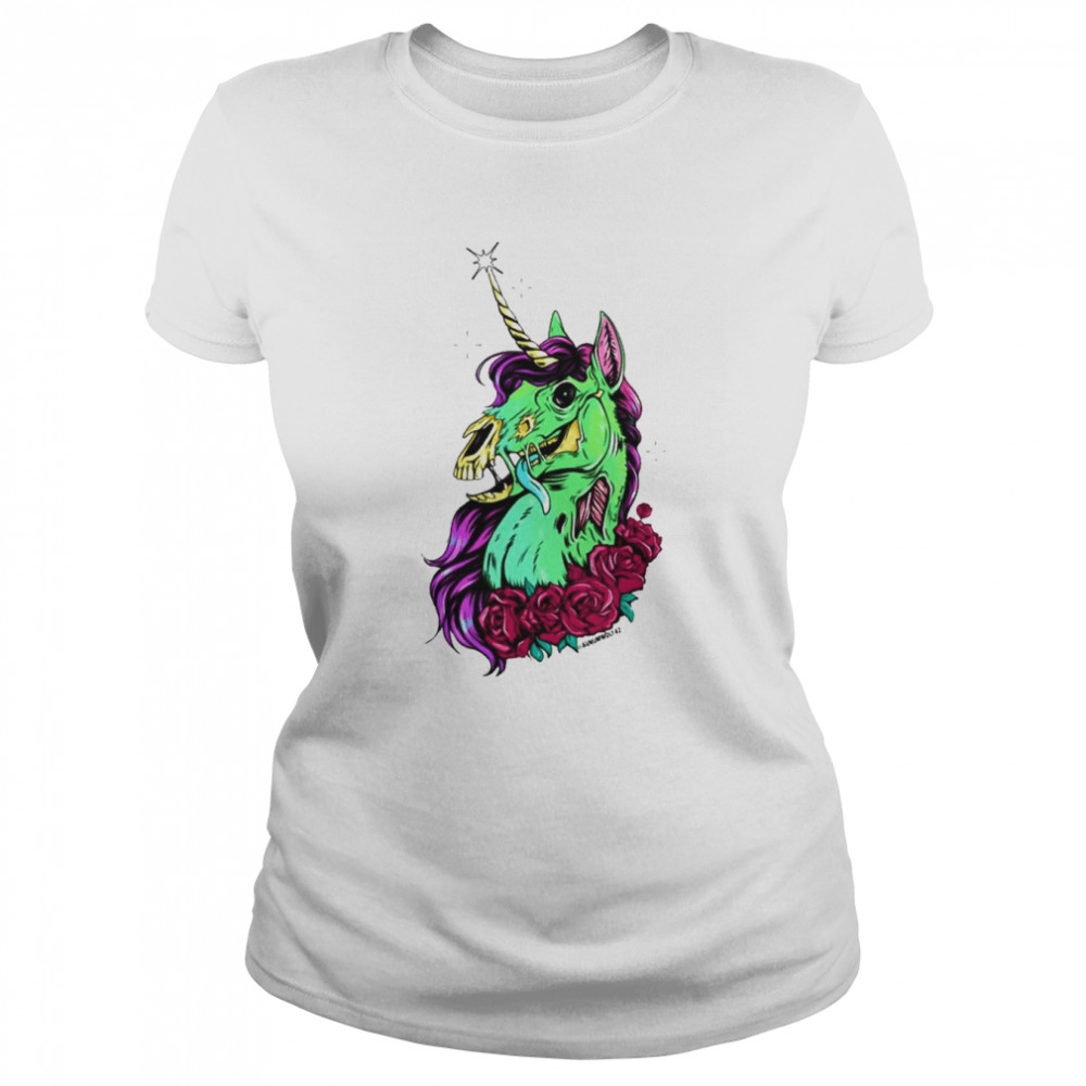 Zombicorn Halloween Classic Women's T-shirt