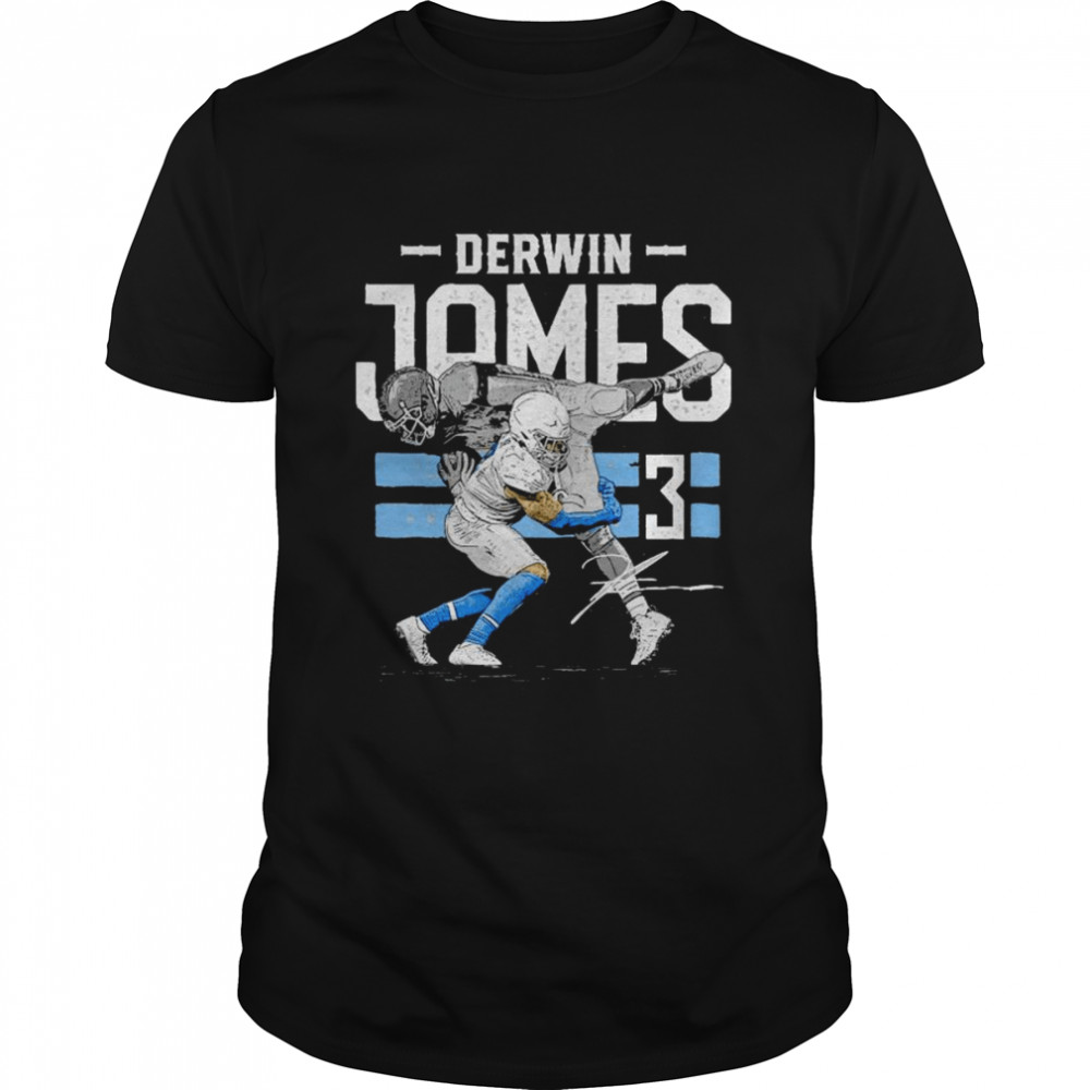 Derwin James Los Angeles C Tackle signature shirt