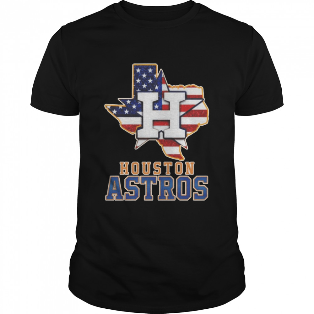Houston Astros 2022 NL Champions American Flag shirt