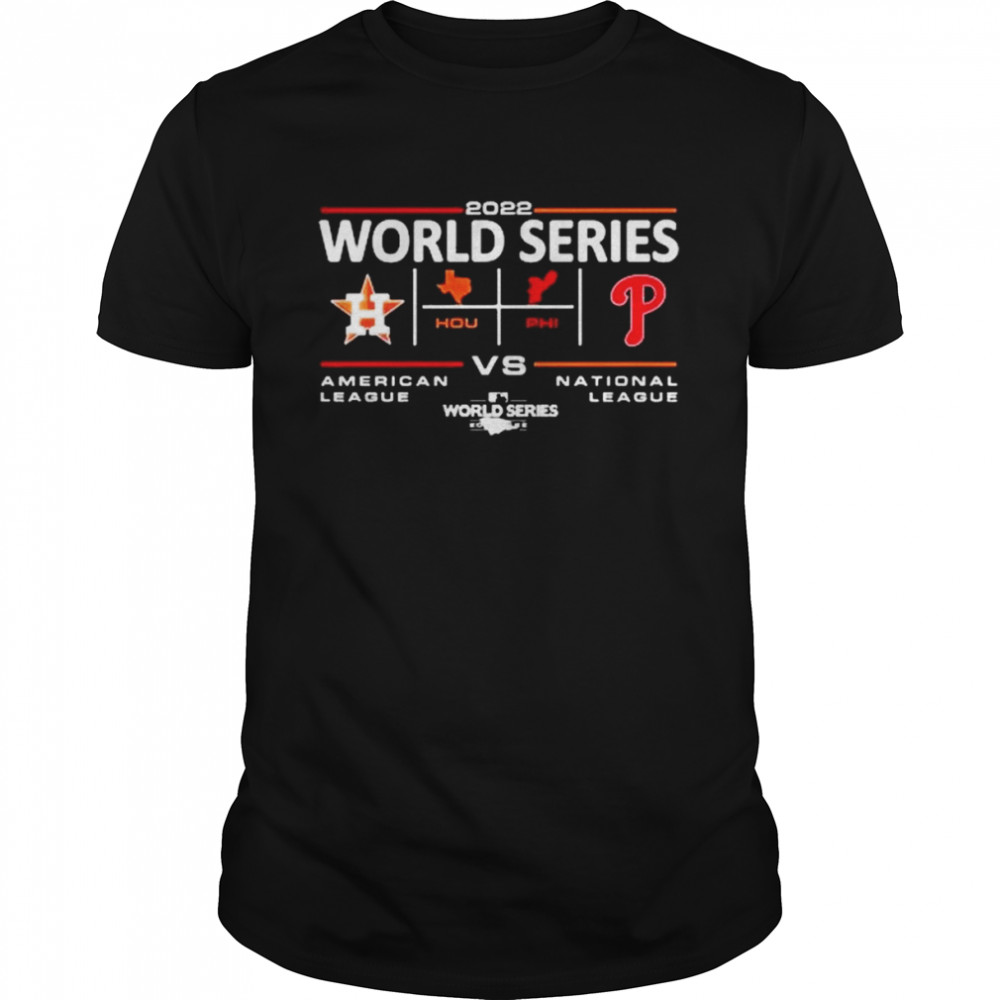 Houston Astros ALCS Vs Philadelphia Phillies NLCS 2022 World Series shirt