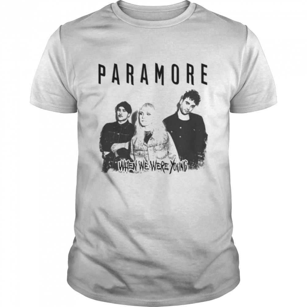 Paramore When We Are Young Line Up shirt