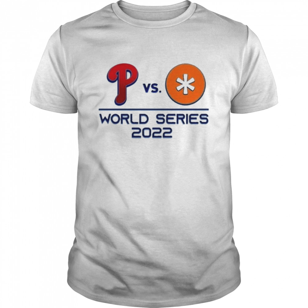 Philadelphia Phillies Vs Houston Astros Asterisk World Series 2022 shirt
