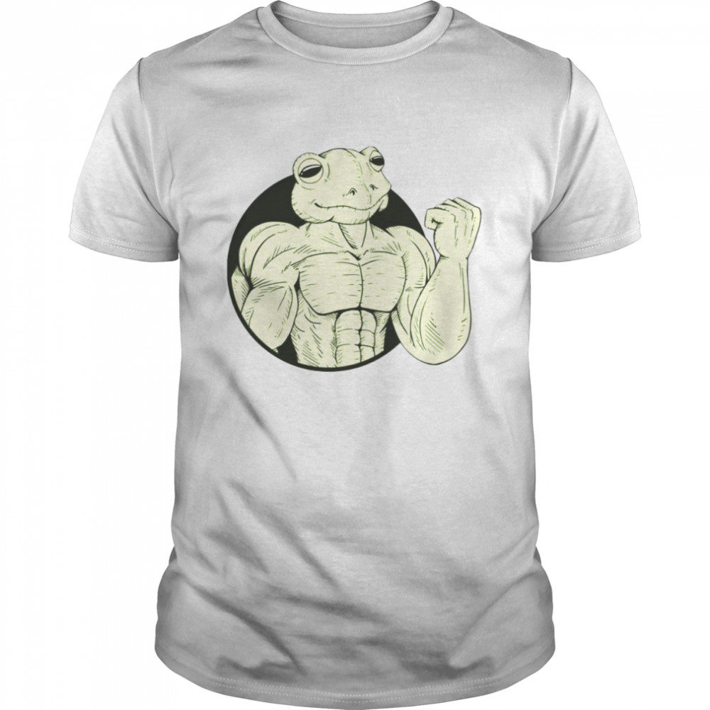 Sleeping Hunk Muscle Frog Man shirt