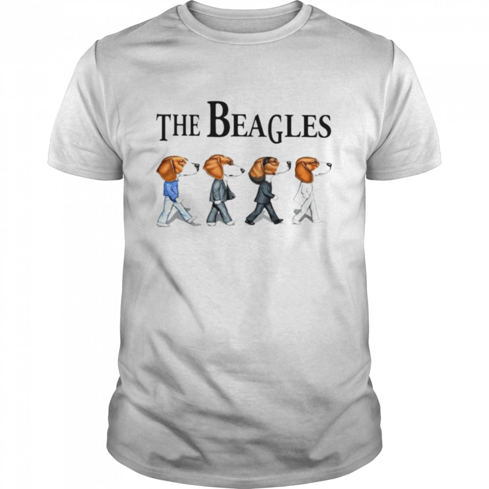 The Beagles dogs abbey road T-Shirt