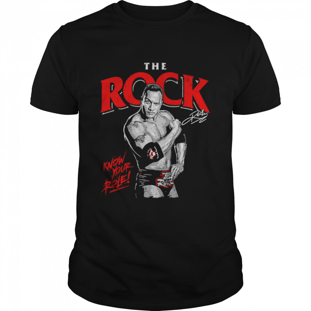 The Rock Know Your Role shirt