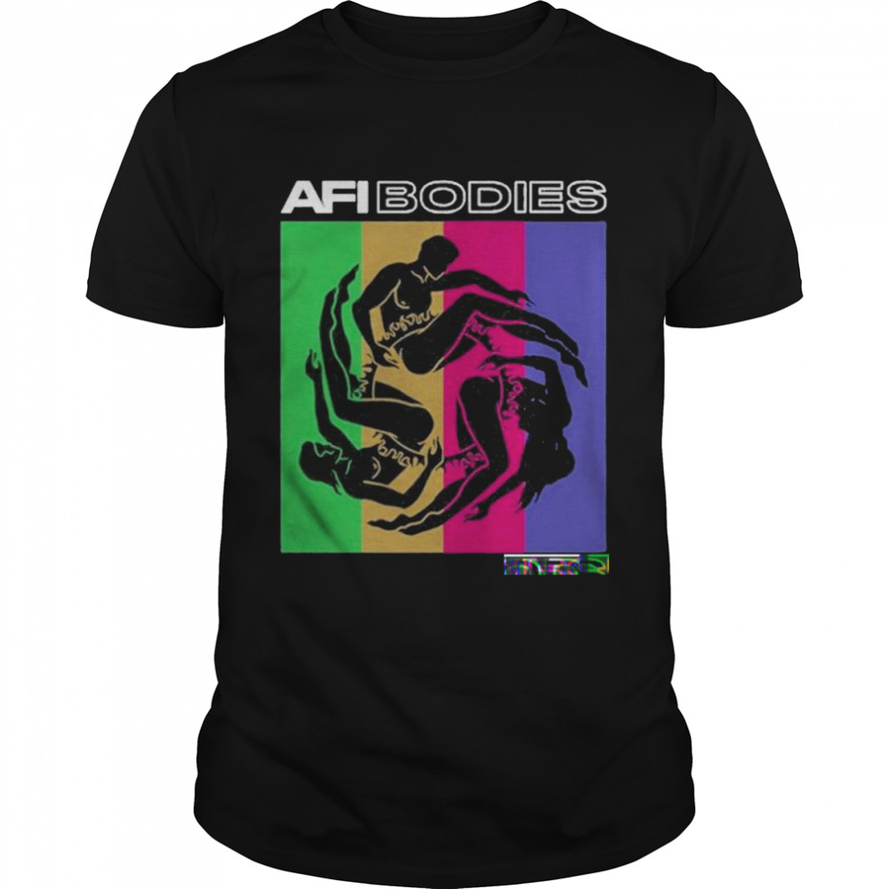 AFI Bodies color square t-shirt