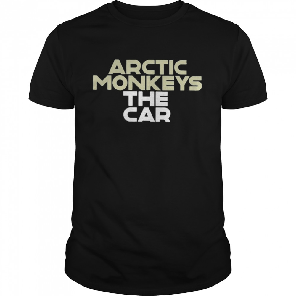 Arctic monkeys the car t-shirt