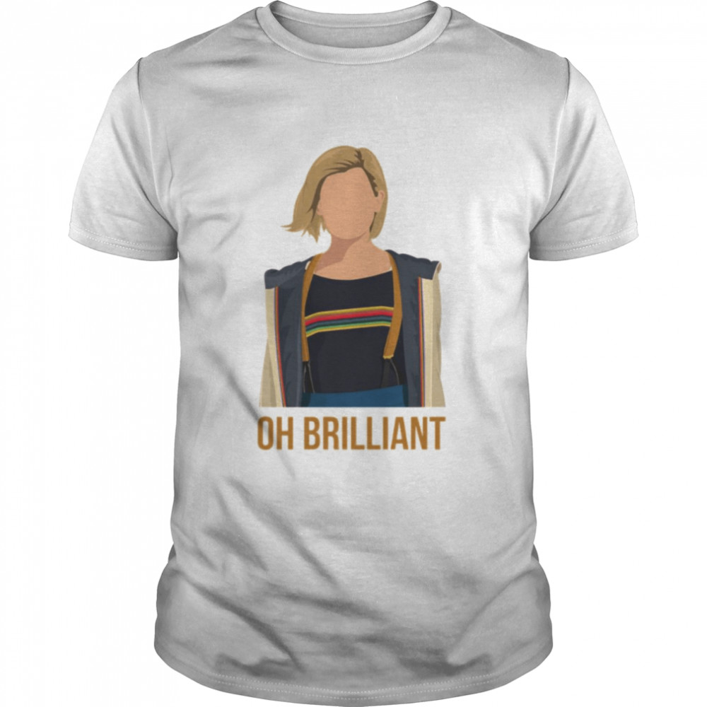 Jodie Whittaker Oh Brillant shirt