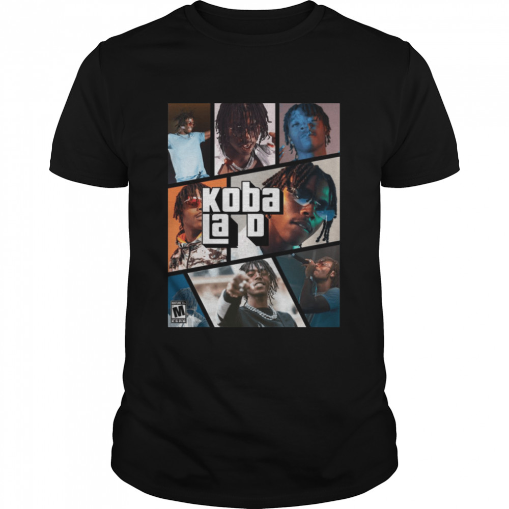 Koba La D Gta Grand Theft Auto V Style French Rap shirt