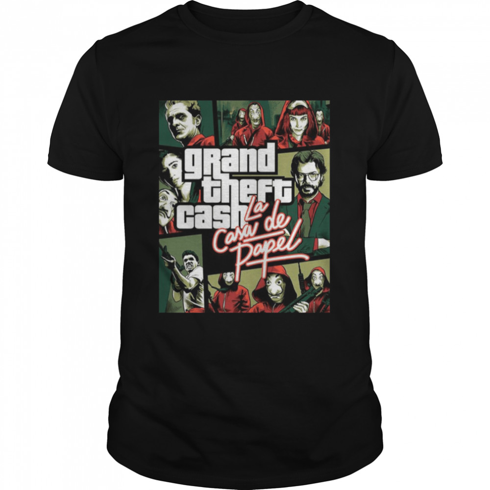 La Casa Design Inspired By Grand Theft Auto shirt