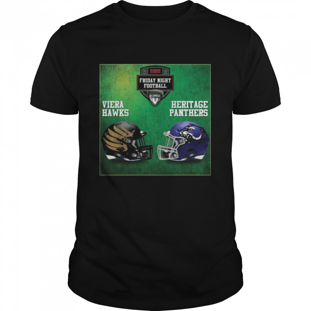 Viera Hawks vs Heritage Panthers 2022 Friday Night Football shirt