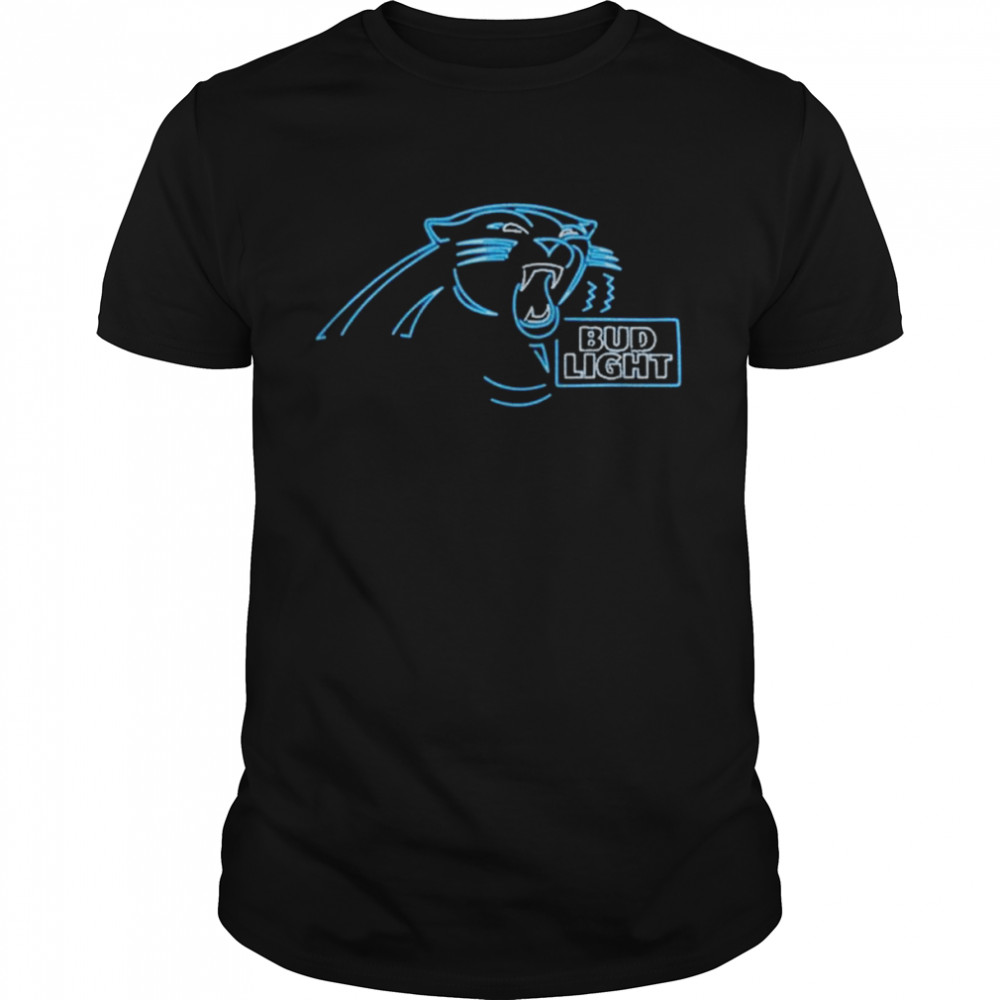 Carolina Panthers NFL Bud Light shirt