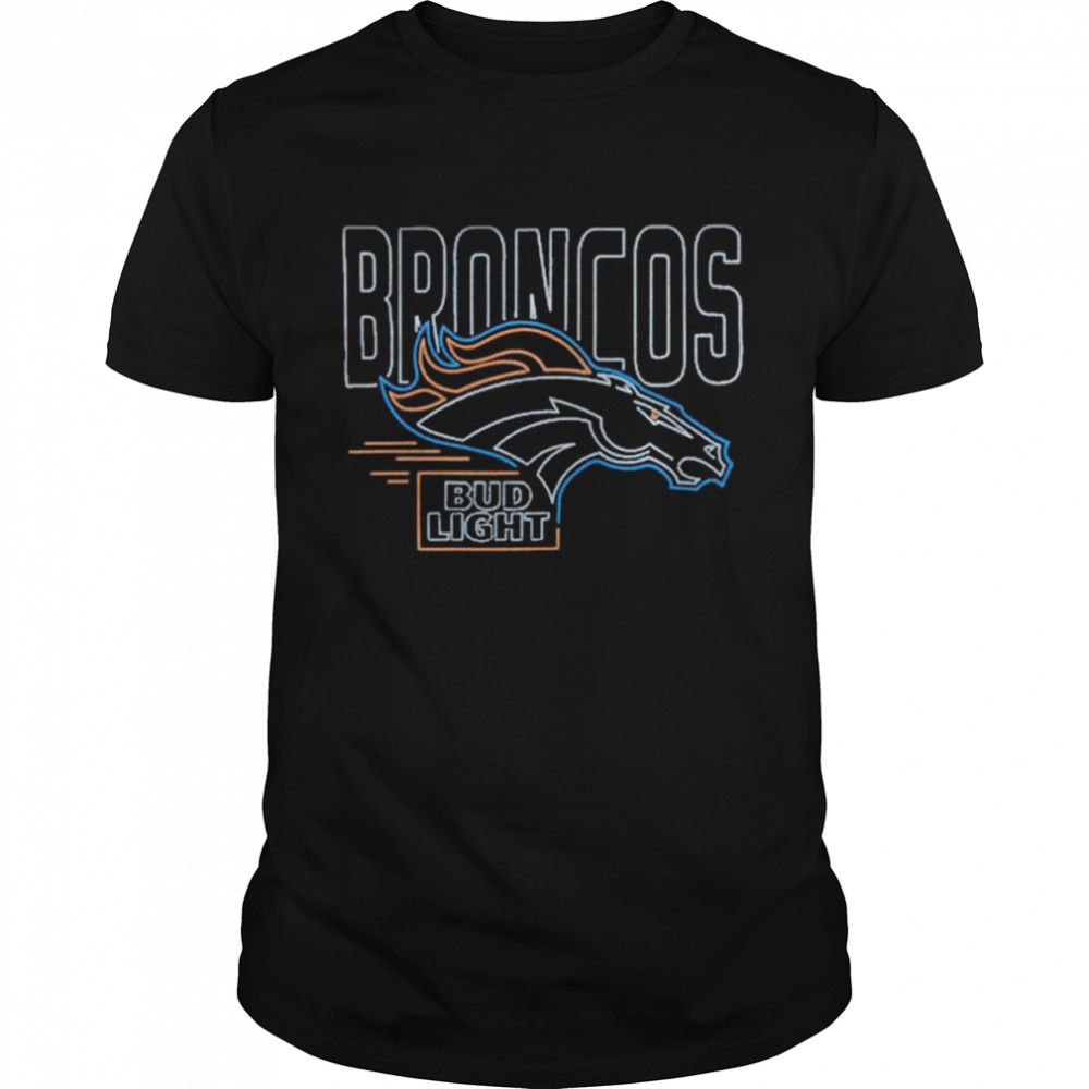 Denver Broncos NFL Bud Light shirt