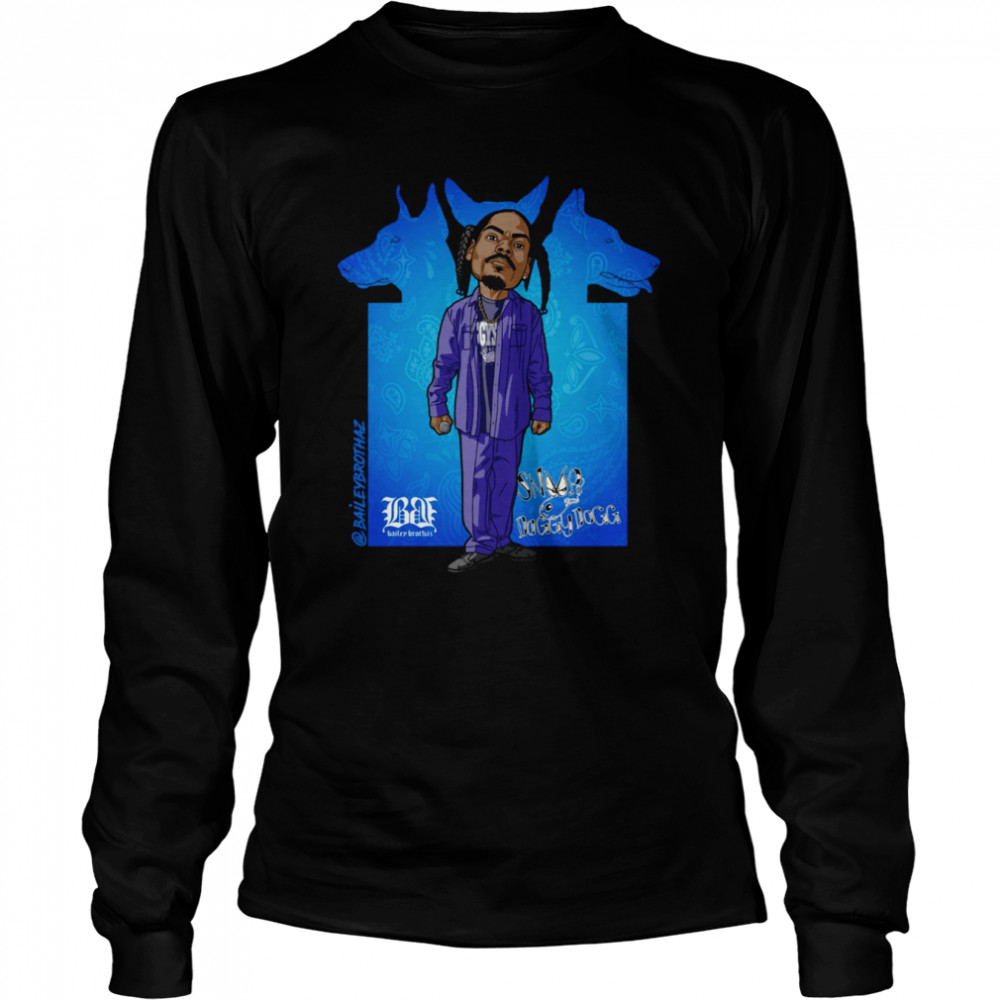 Doggy Dogg Snoop Dogg Awesome For Hip Hop shirt Long Sleeved T-shirt