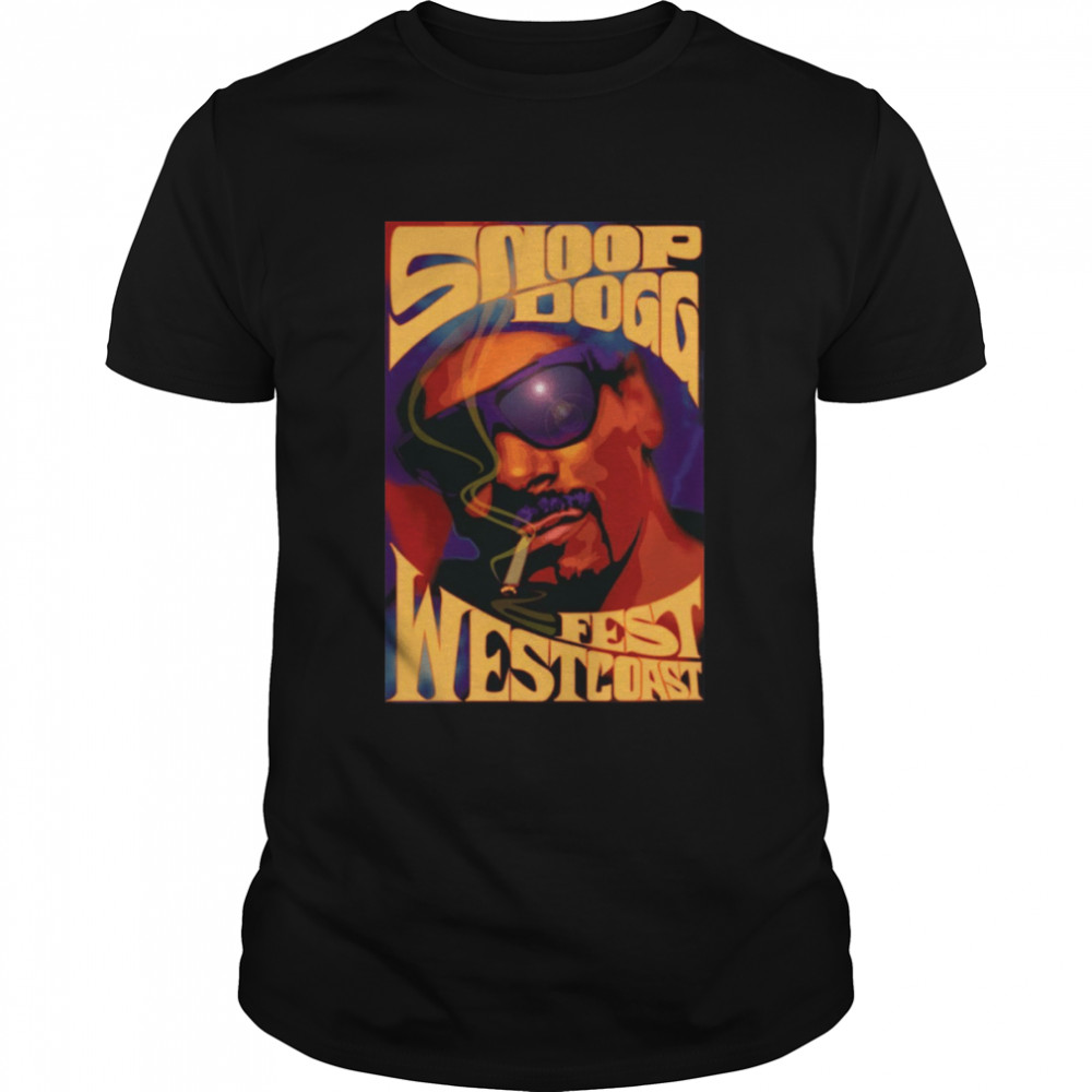 Fest Westcoast Snoop Dogg Cool shirt