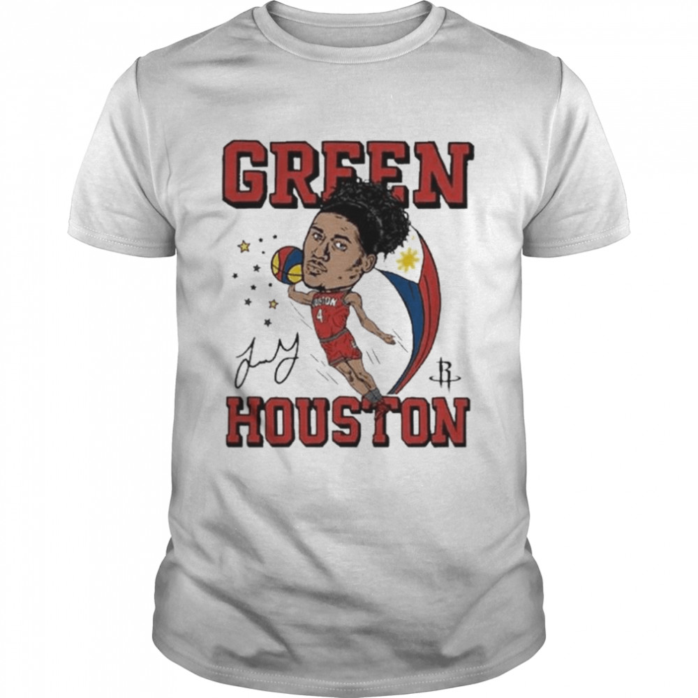 Houston Rockets Jalen Green Houston Filipino signature shirt