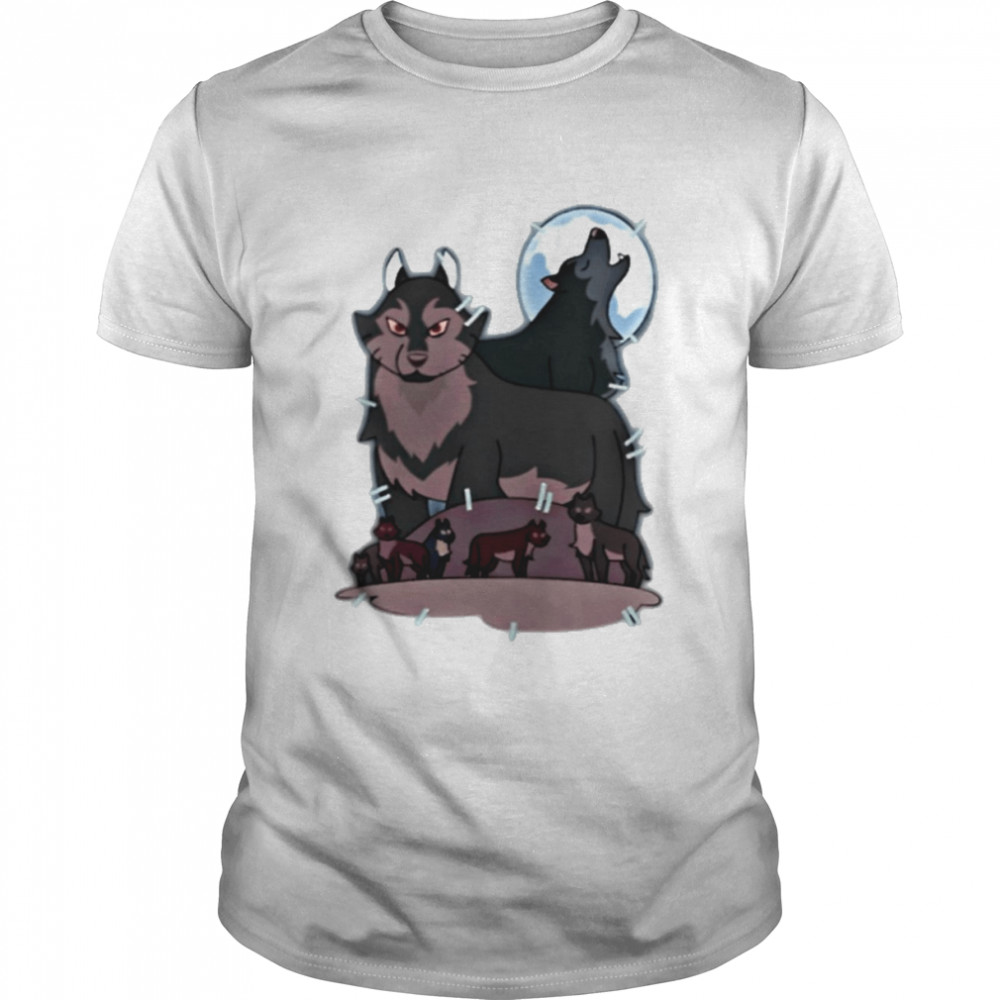 Hunter’s wolf owl house T-shirt