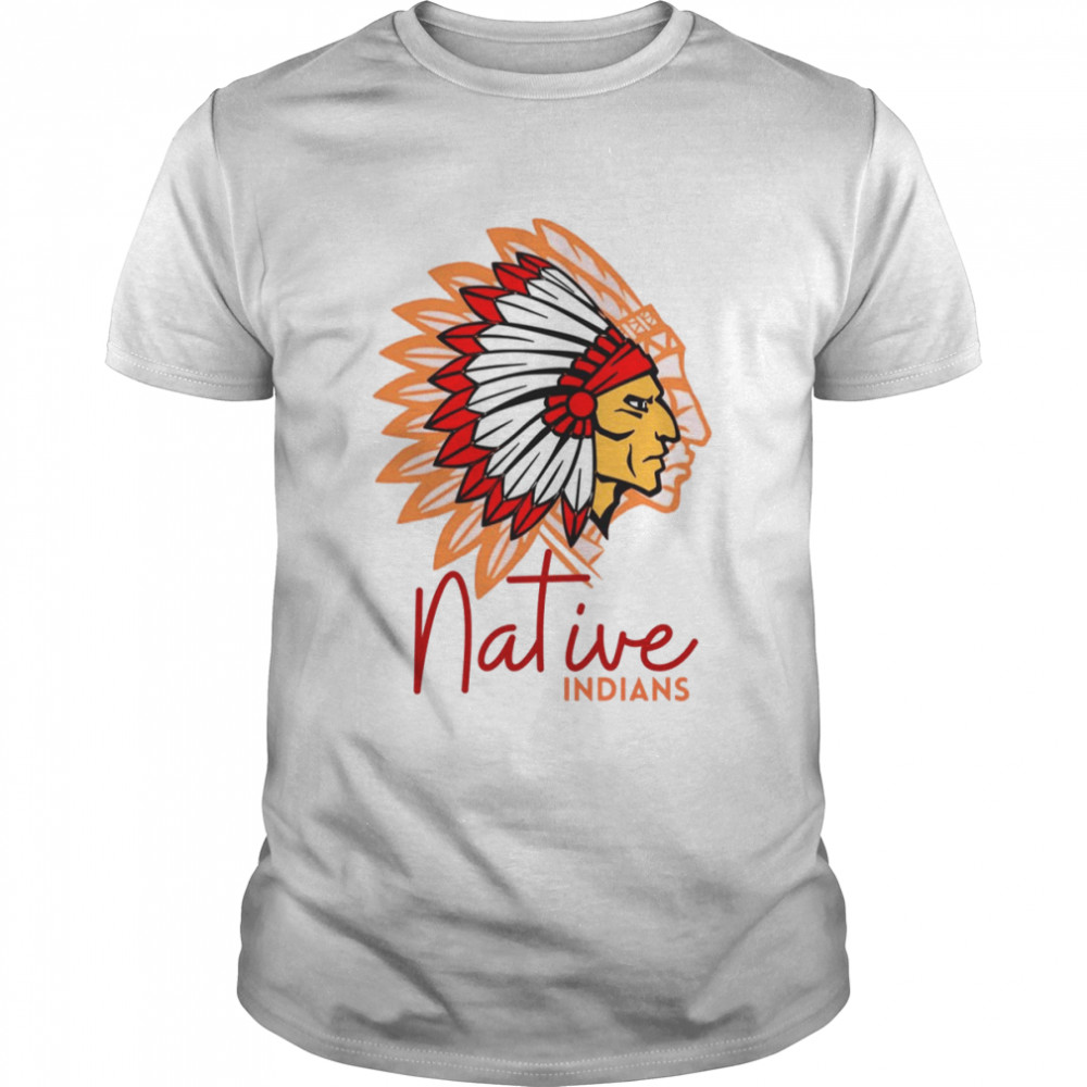 Indians Graphic Art Native America Heritage Month shirt