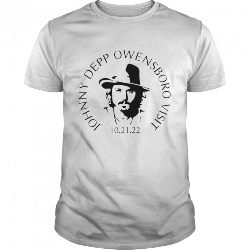 Johnny Depp Owensboro Visit shirt