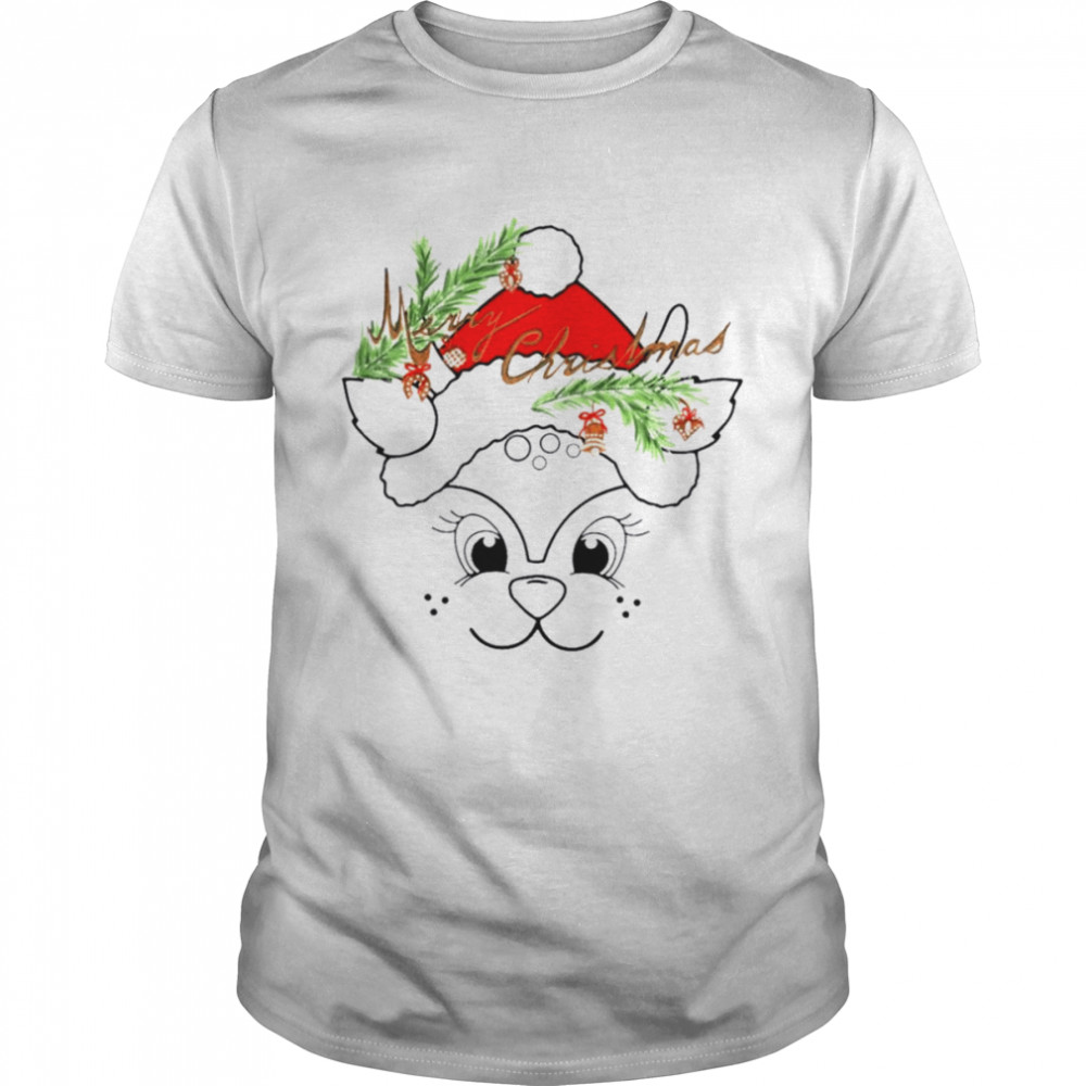 Merry Christmas holiday reindeer cartoon shirt