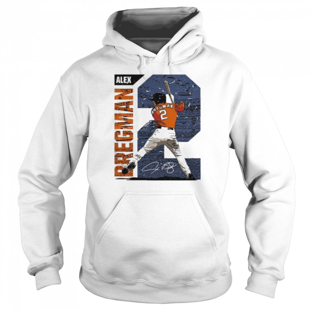 Baseball Houston Astros Alex Bregman signature t-shirt Unisex Hoodie