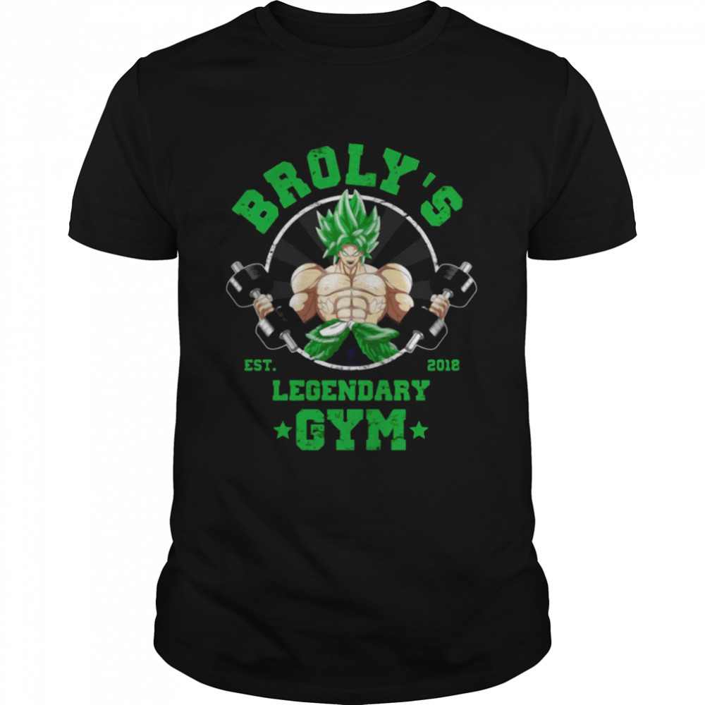 Be Healthy Dont Be A Virus Broly’s Legendary Gym Dragon Ball shirt