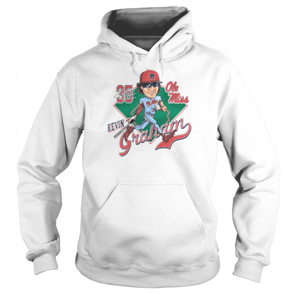Best kevin Graham Ole Miss around the horn caricature shirt Unisex Hoodie