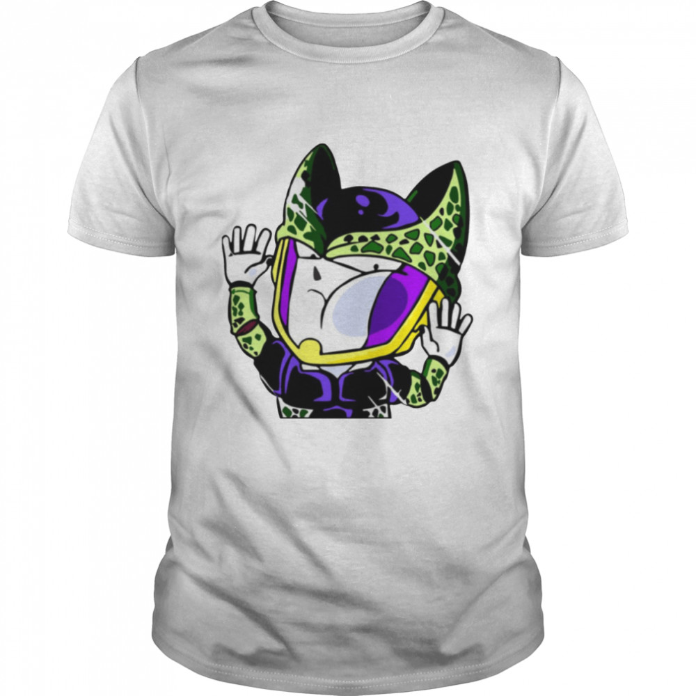 Cell Funny Peeker Dbz Dragn Ball shirts