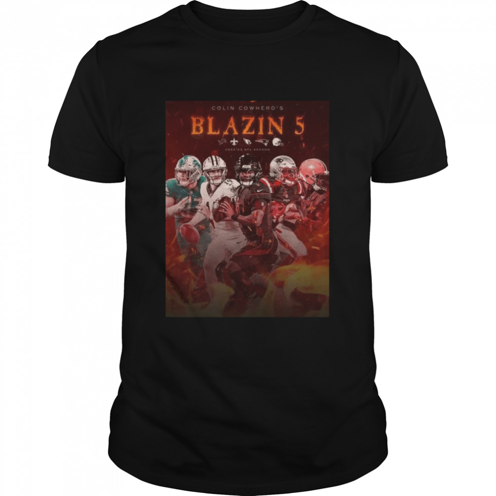 Detroit Lions New Orleans Saints Arizona Cardinals New England Patriots Cleveland Browns Headline Cowherd’s Week 8 Blazin 5′ 2022 Shirt