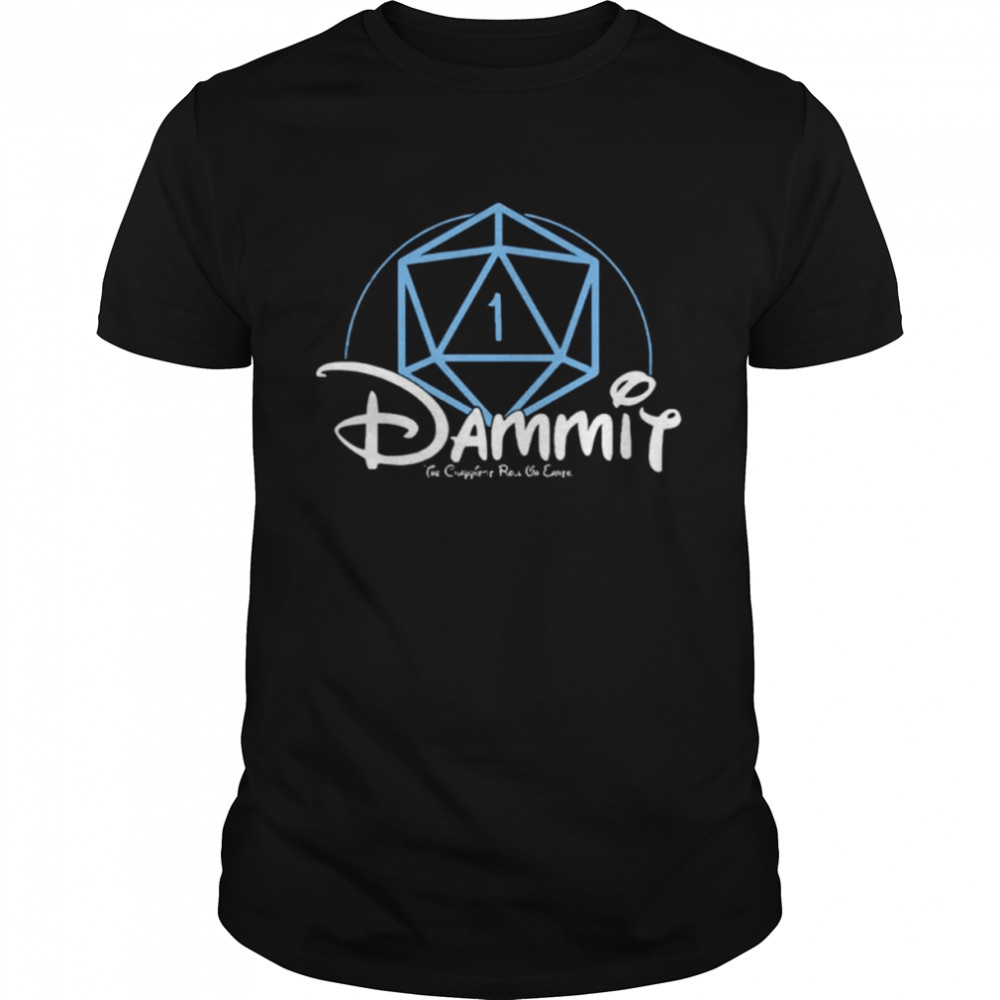 Disney Critical Fail Funny Dungeons And Dragons Dnd D20 Lover shirts