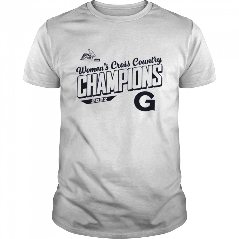 Georgetown Hoyas 2022 Big East Women’s Cross Country Champions shirt