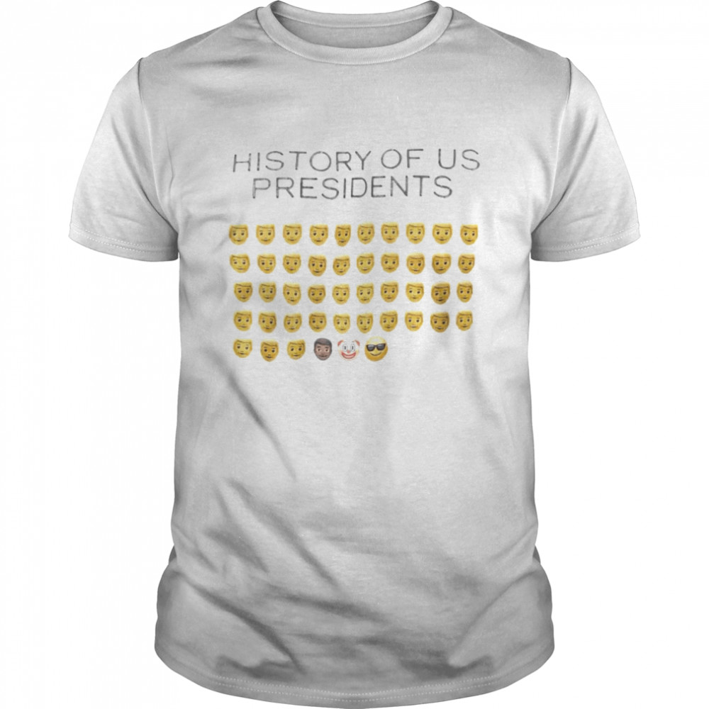History of us president shirt