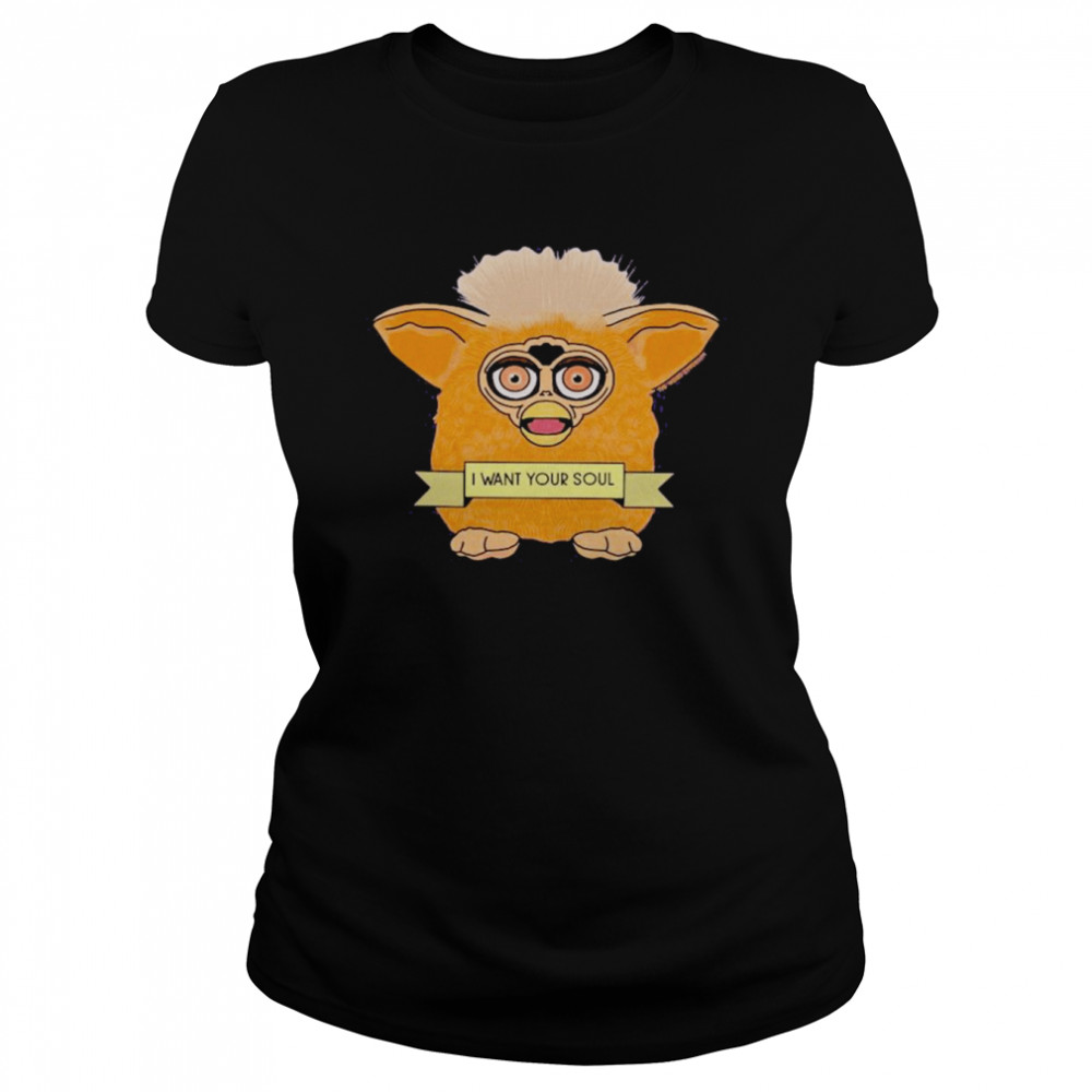 I want your soul the weird emporium Mogwai t-shirt Classic Women's T-shirt