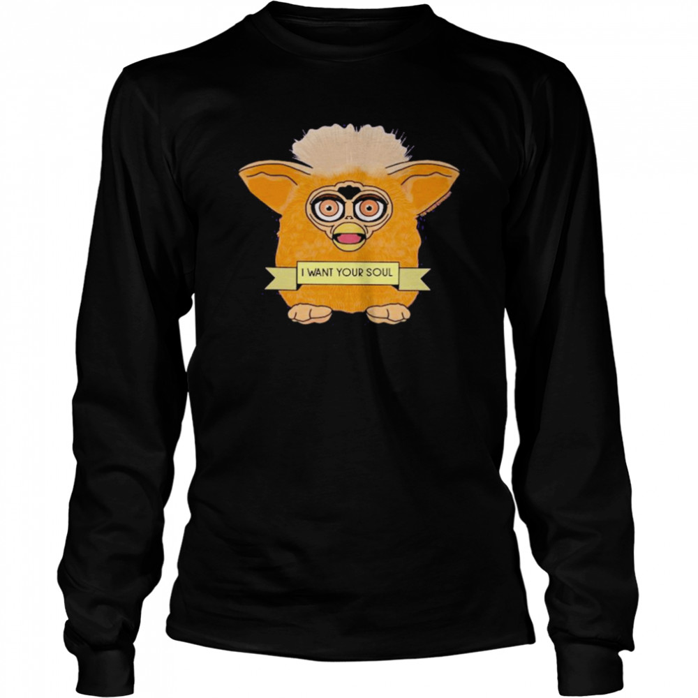 I want your soul the weird emporium Mogwai t-shirt Long Sleeved T-shirt