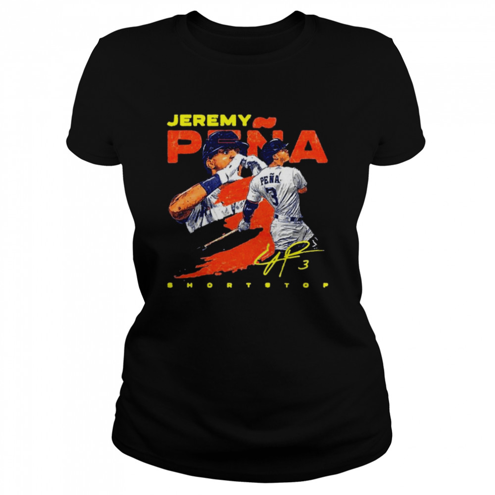 Jeremy Pena Love Signature Houston Astros Shorts Top 2022 Classic Women's T-shirt