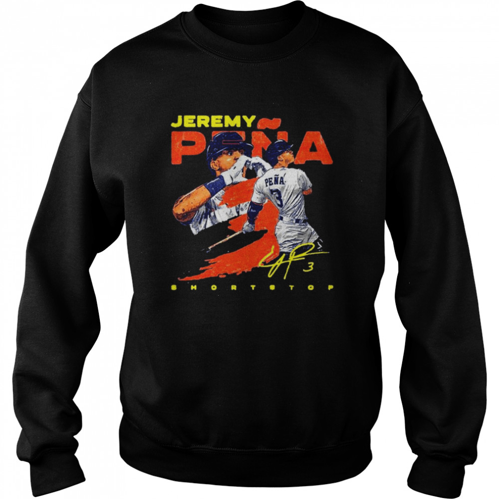 Jeremy Pena Love Signature Houston Astros Shorts Top 2022 Unisex Sweatshirt