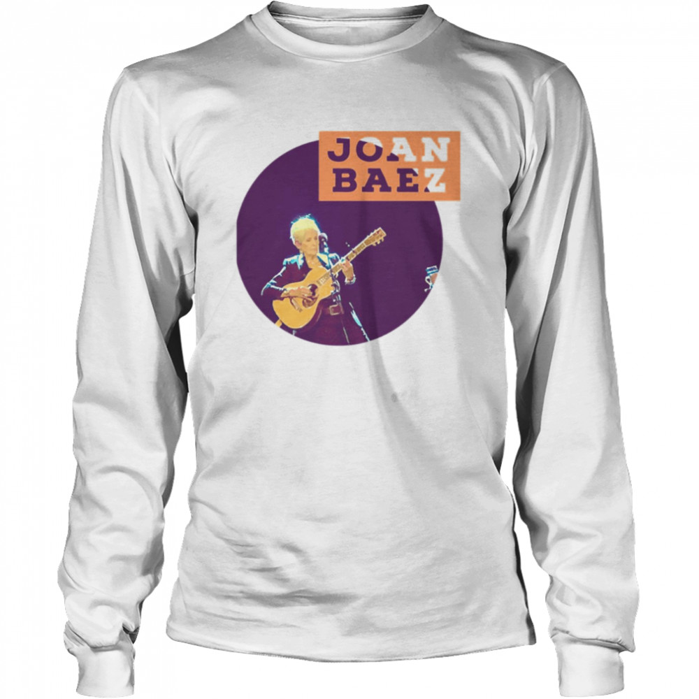 Joan Baez Music Vintage Vintage Retro shirt Long Sleeved T-shirt