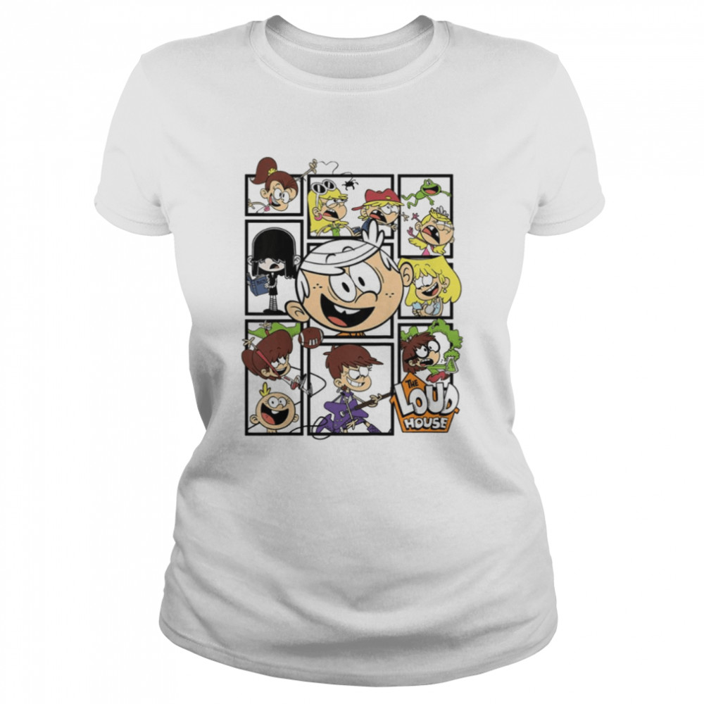 Kids Loud Family In Box Frames shirt Classic Women's T-shirt