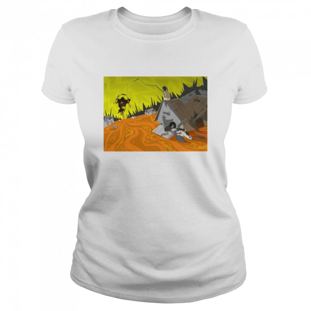 River Polluted Protect Our Planet shirt Classic Women's T-shirt