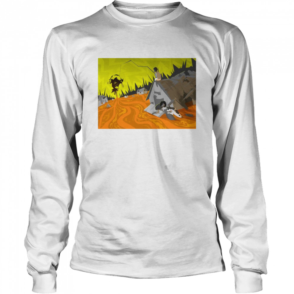 River Polluted Protect Our Planet shirt Long Sleeved T-shirt