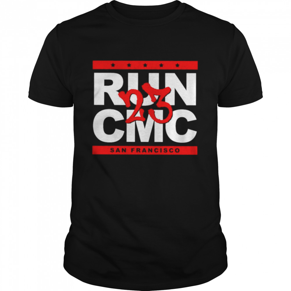 Run CMC Christian McCaffrey 23 San Francisco shirts