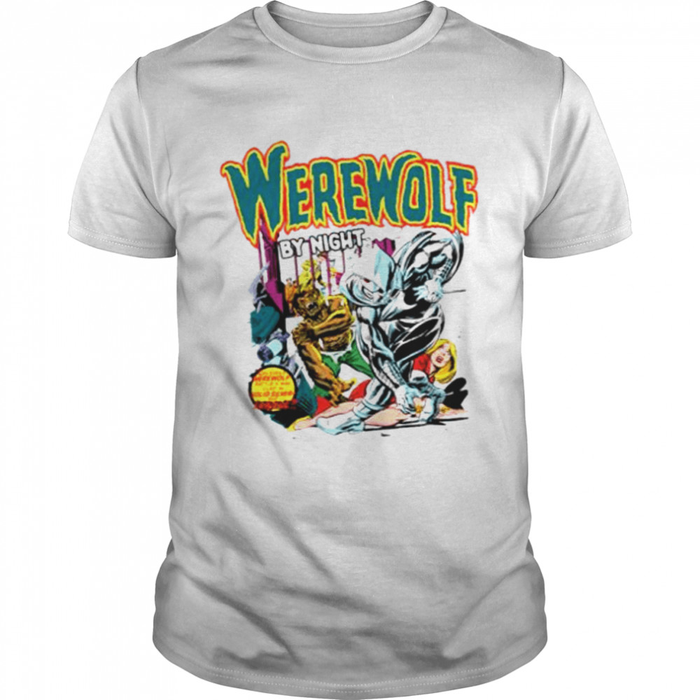 Superhero Design Marvel Werewolf By Night shirt