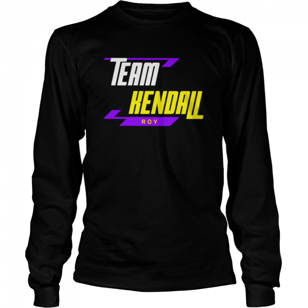 Team Kendall Roy Succession Yellow shirt Long Sleeved T-shirt