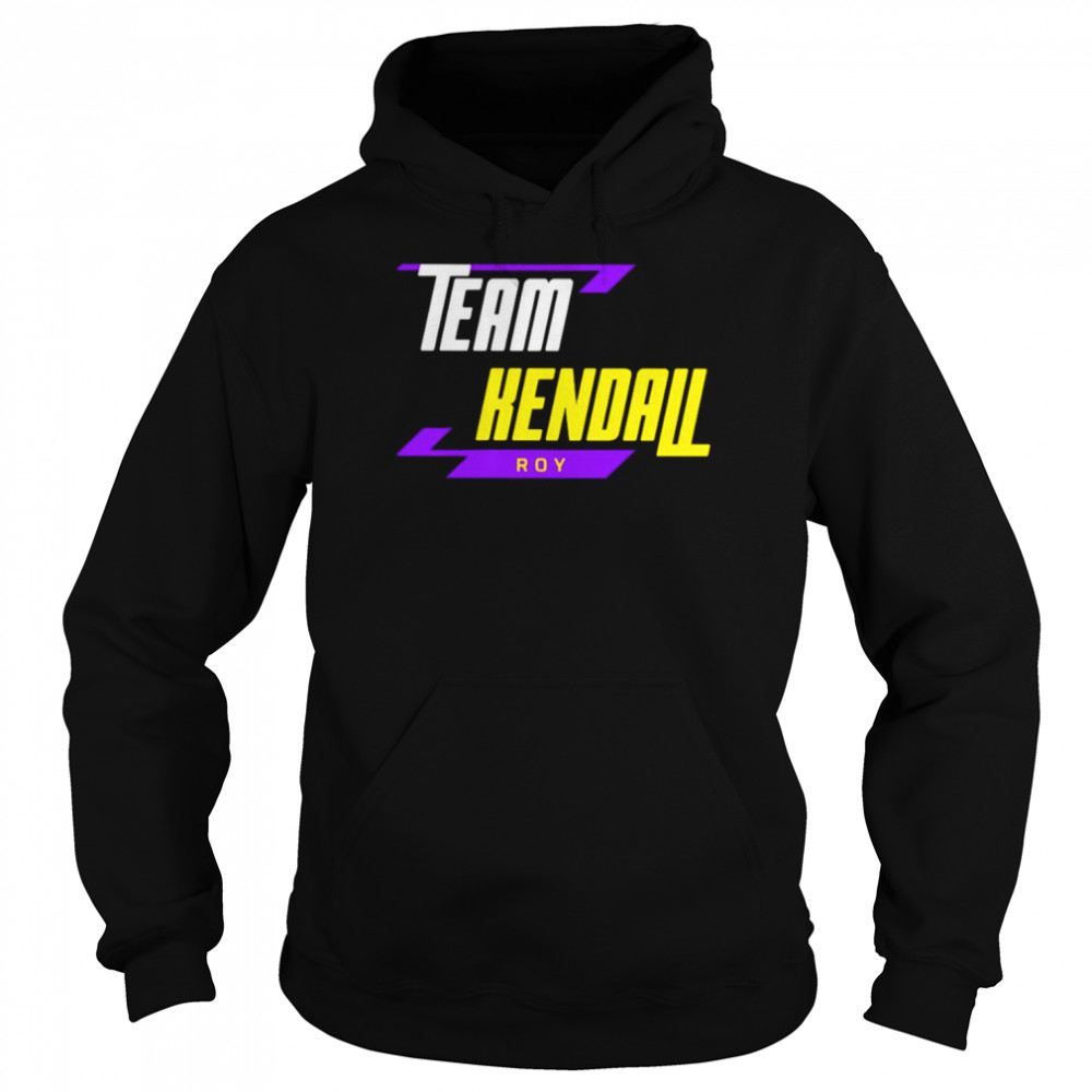 Team Kendall Roy Succession Yellow shirt Unisex Hoodie