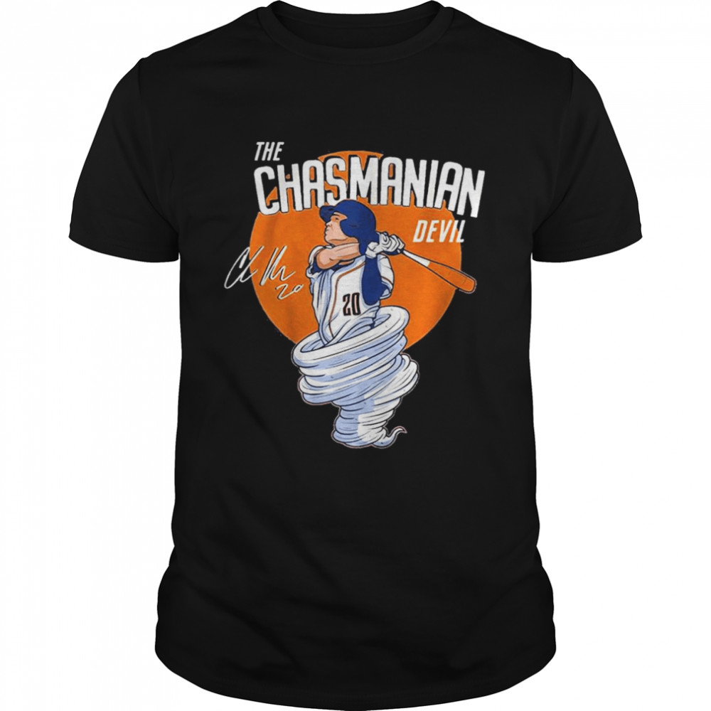 The Chasmanian devil the tornado Houston Astros signature t-shirt